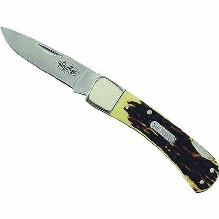 SHEFFIELD Caribou Lockback Pocket Folding Knife 12863